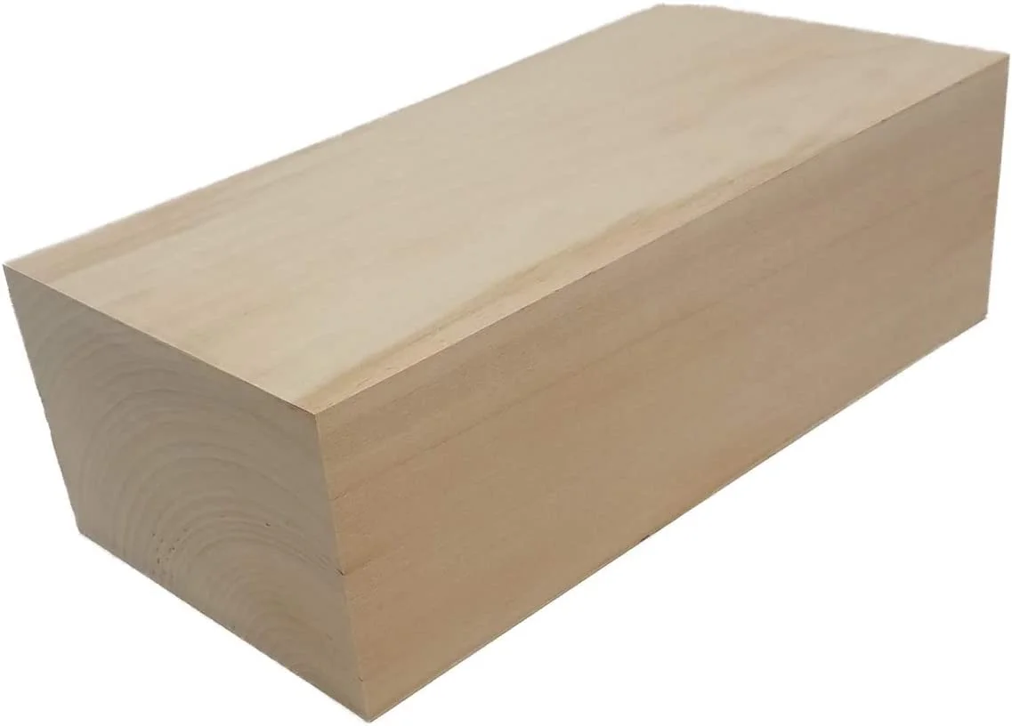 Basswood Carving Block (4 X 6 X 8) by