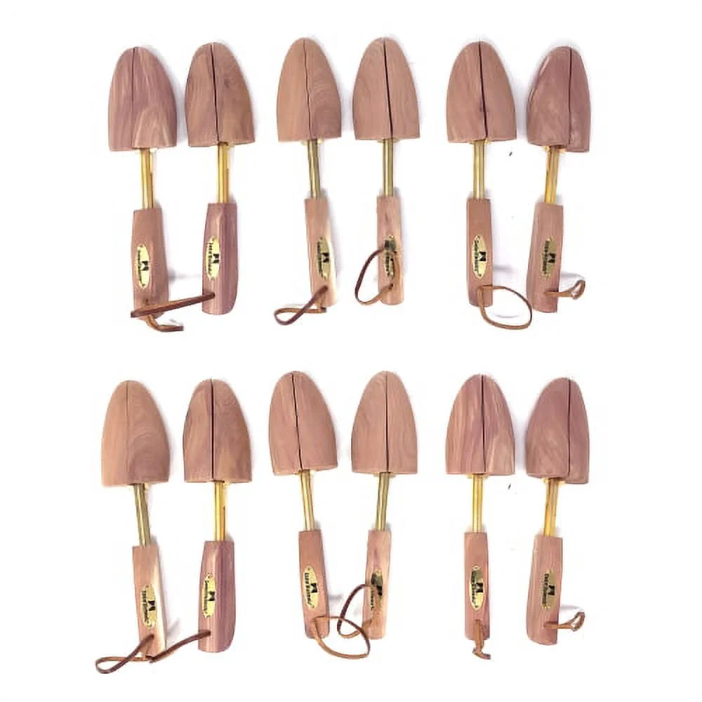 Cedar Elements Little Wholesale Program - Women's Cedar Shoe Tree - 6 Pairs (Large)