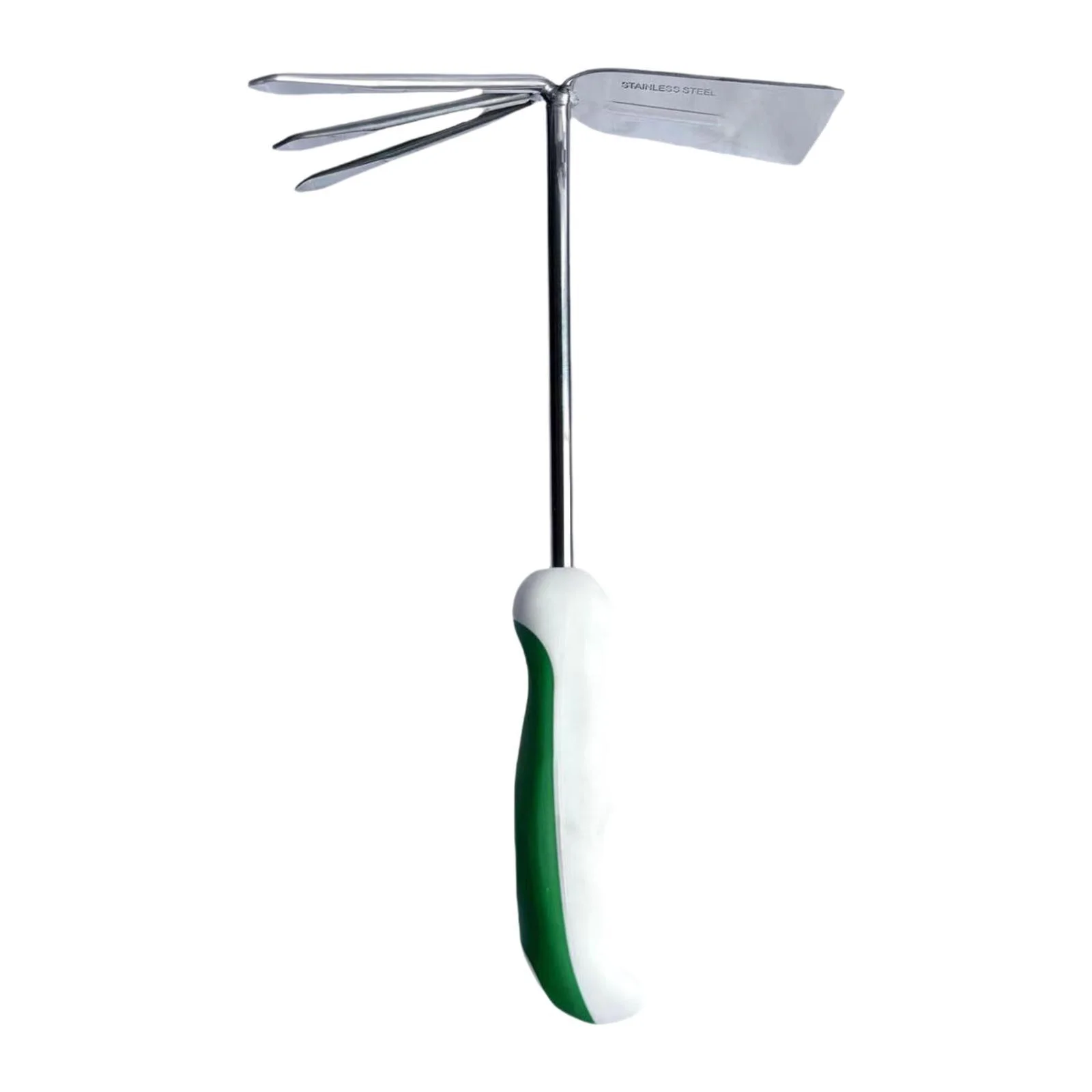 oshhnii Garden Tool Stainless Steel Hoe Manual Garden Shovel for Bonsai Digging Lawn A