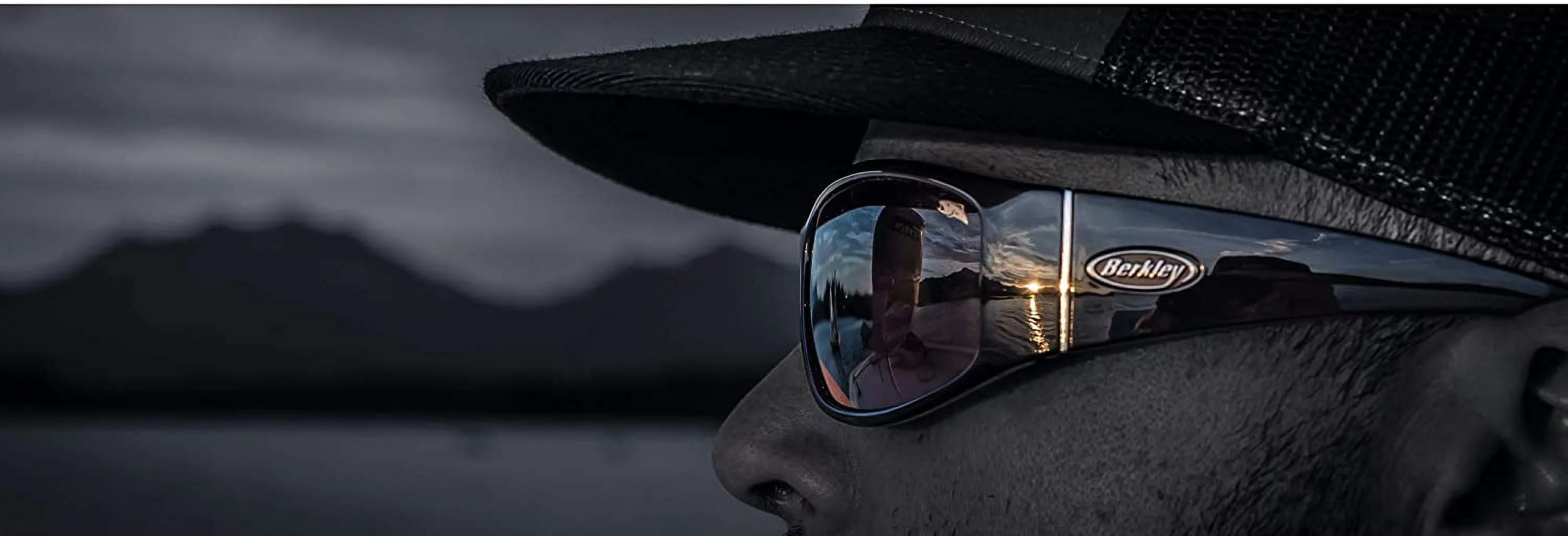 Berkley BER002 Polarized Fishing Sunglasses, Matte Black/Copper