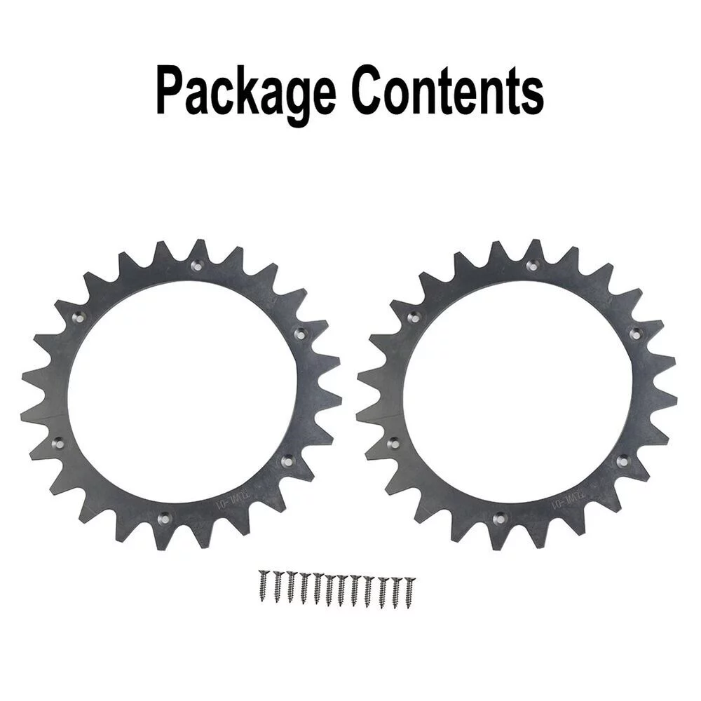 Cumbed Upgrade Your Robotic Lawnmower with Durable Spikes for Worx Landroid S/M Models