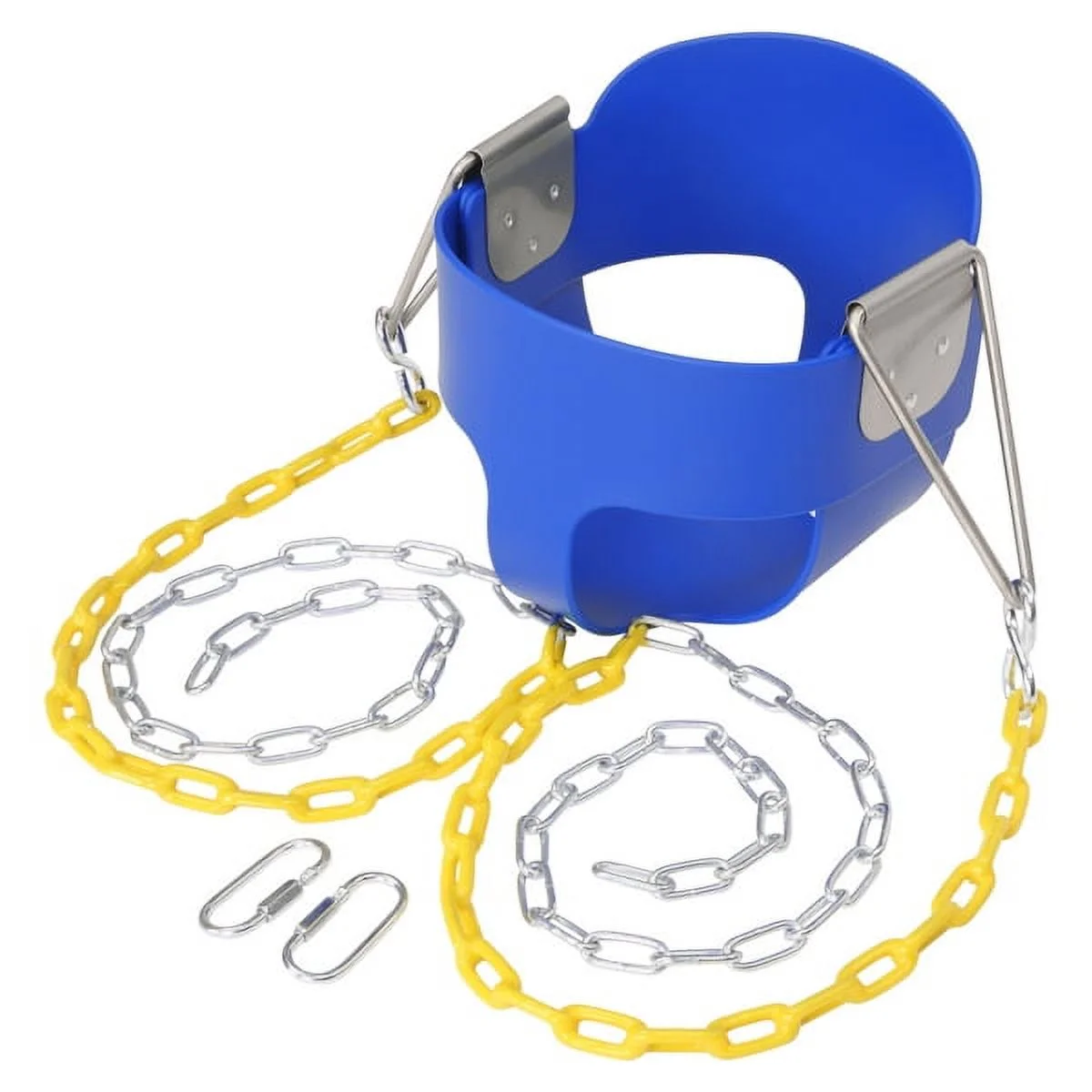 Burufy Swing Set Stuff Highback Full Bucket Swing Blue