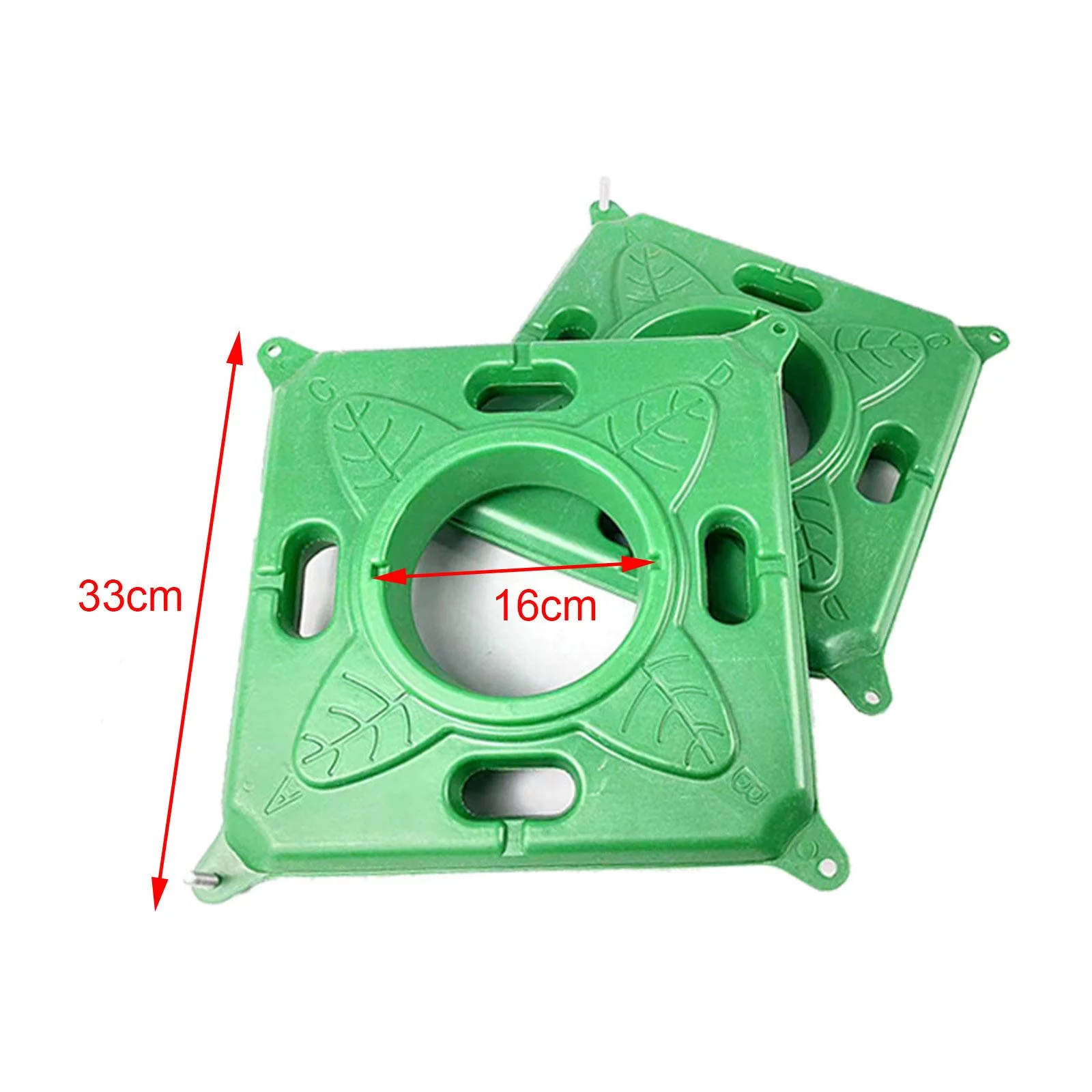 Aquaponics Floating Pond Planter Basket Set,Pond Floating Island Floating Aquatic Pots Square Garden Plants Floating Bed Pond Planting Baskets