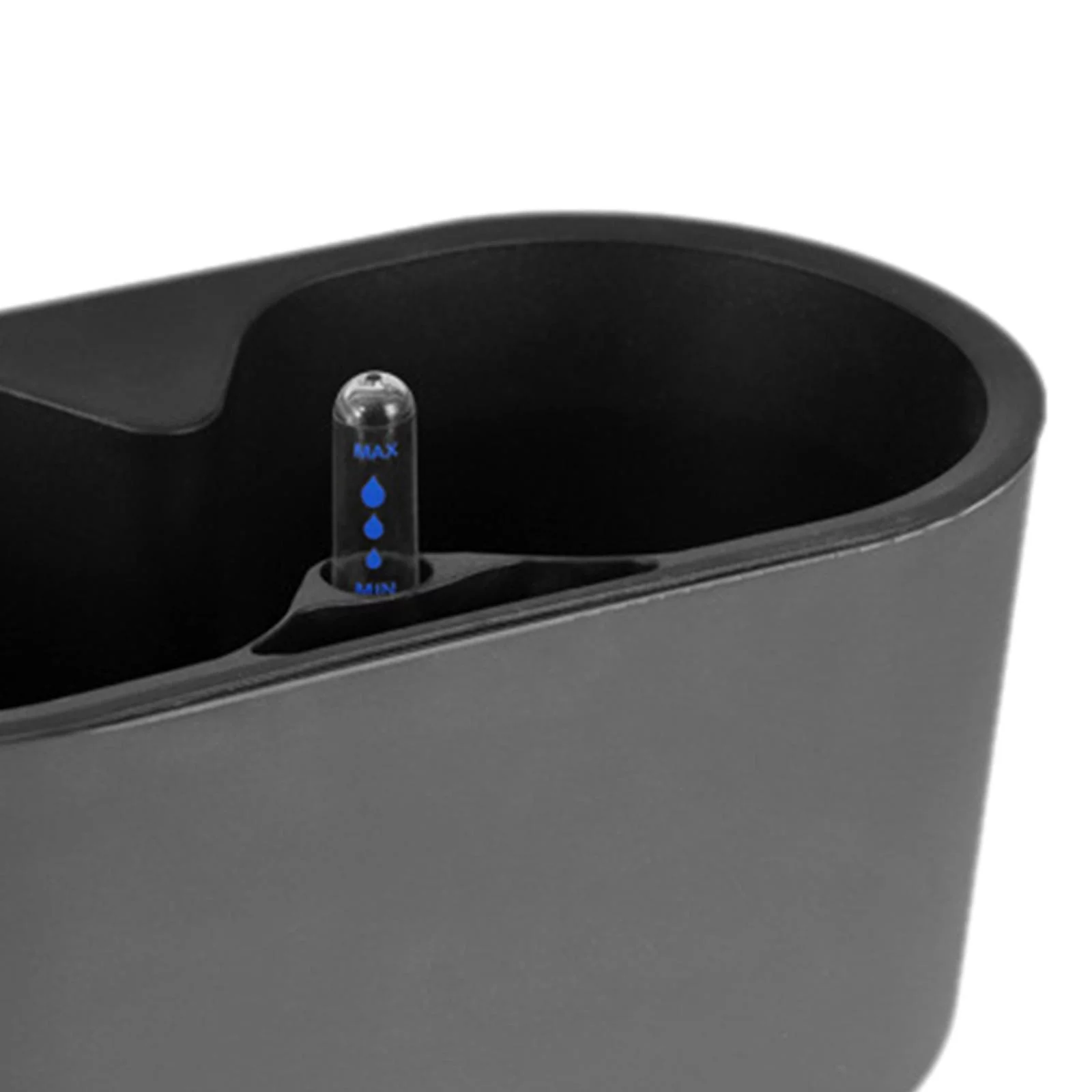 2 Pieces Self Watering Planter Simple 28x14cm Planter Cafe Flowerpot