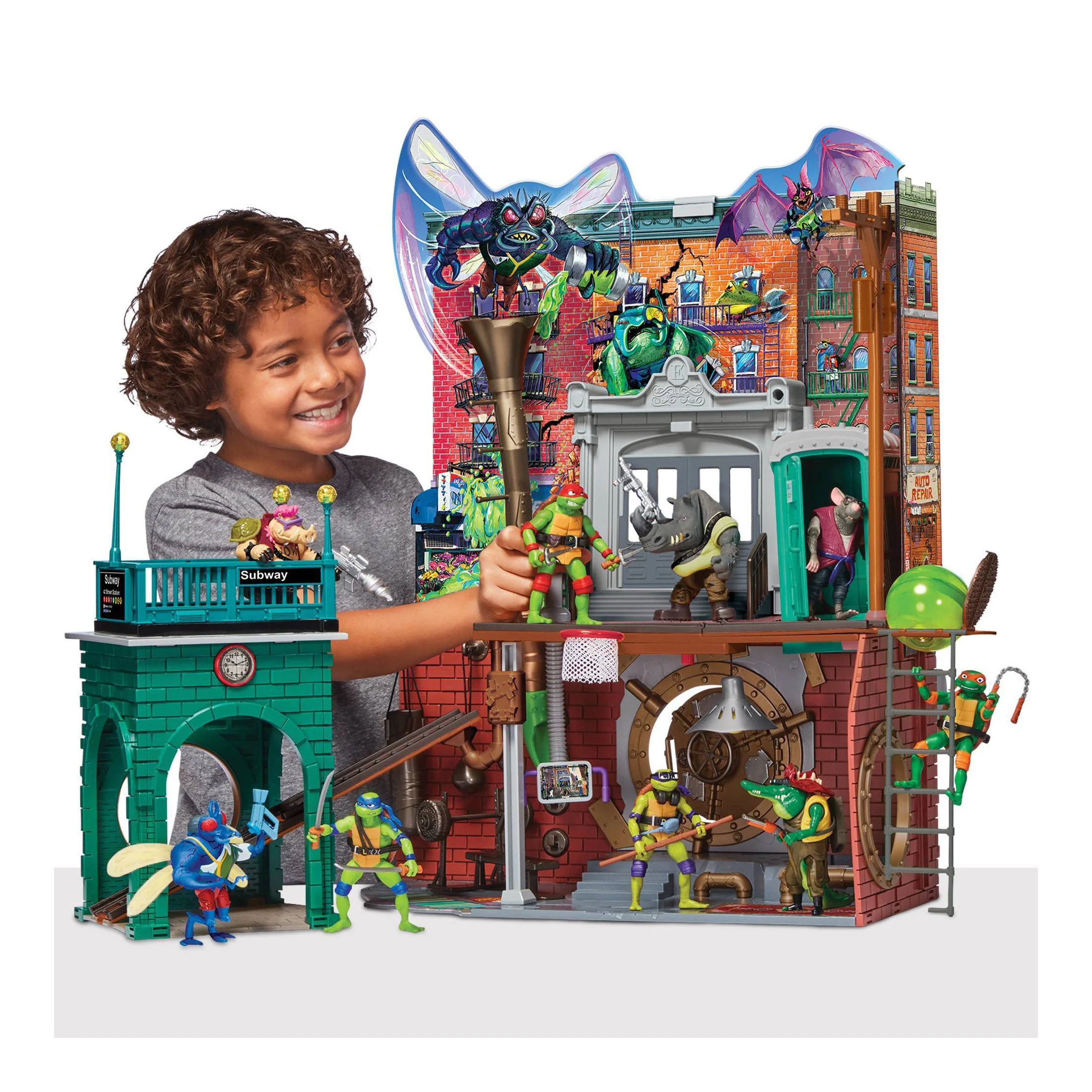Mutant Mayhem Sewer Lair Playset