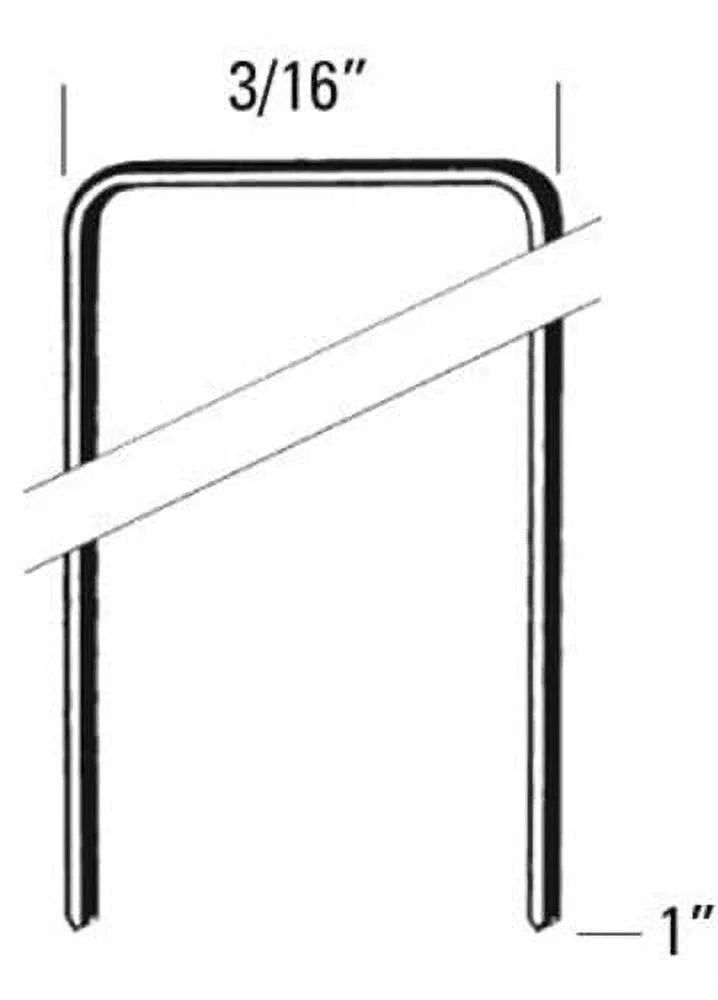 Bostitch SB97-1GLS Laminate Hardwood Flooring Staple, 20-Gauge, 1