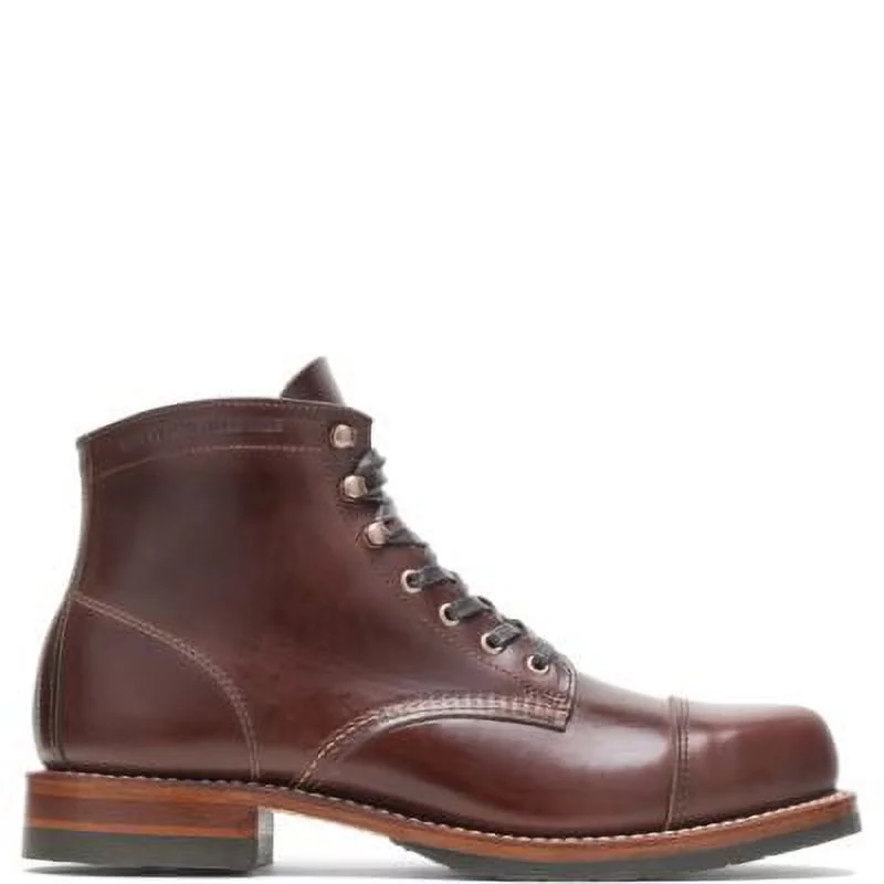 Wolverine 1000 Mile Cap-Toe Classic Boot Men Havana Brown