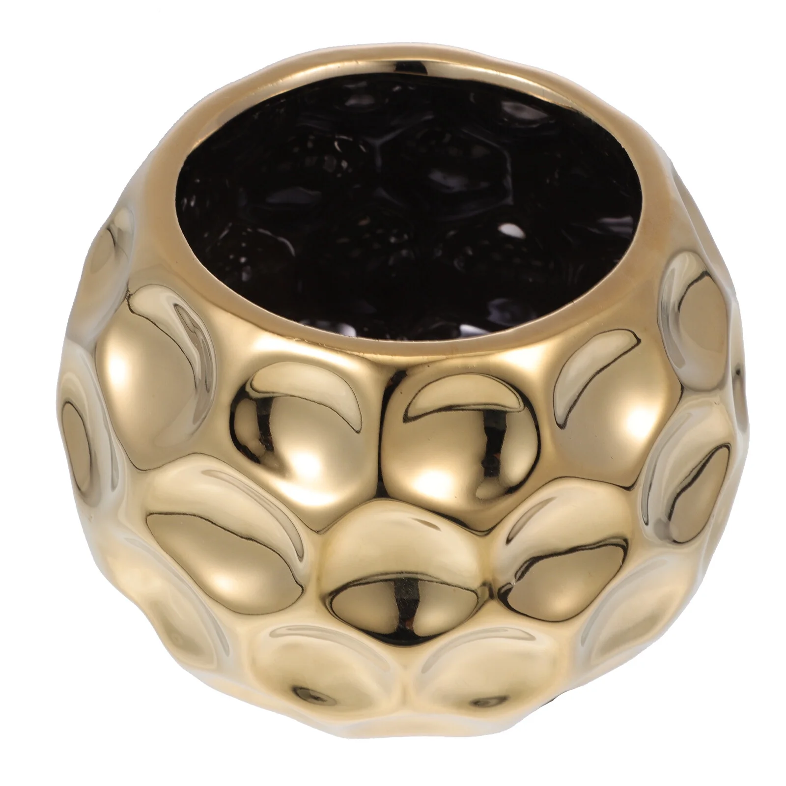 Gongxipen 1pc Delicate Gardening Flowerpot Ceramic Flower Pot Potted Plant Container