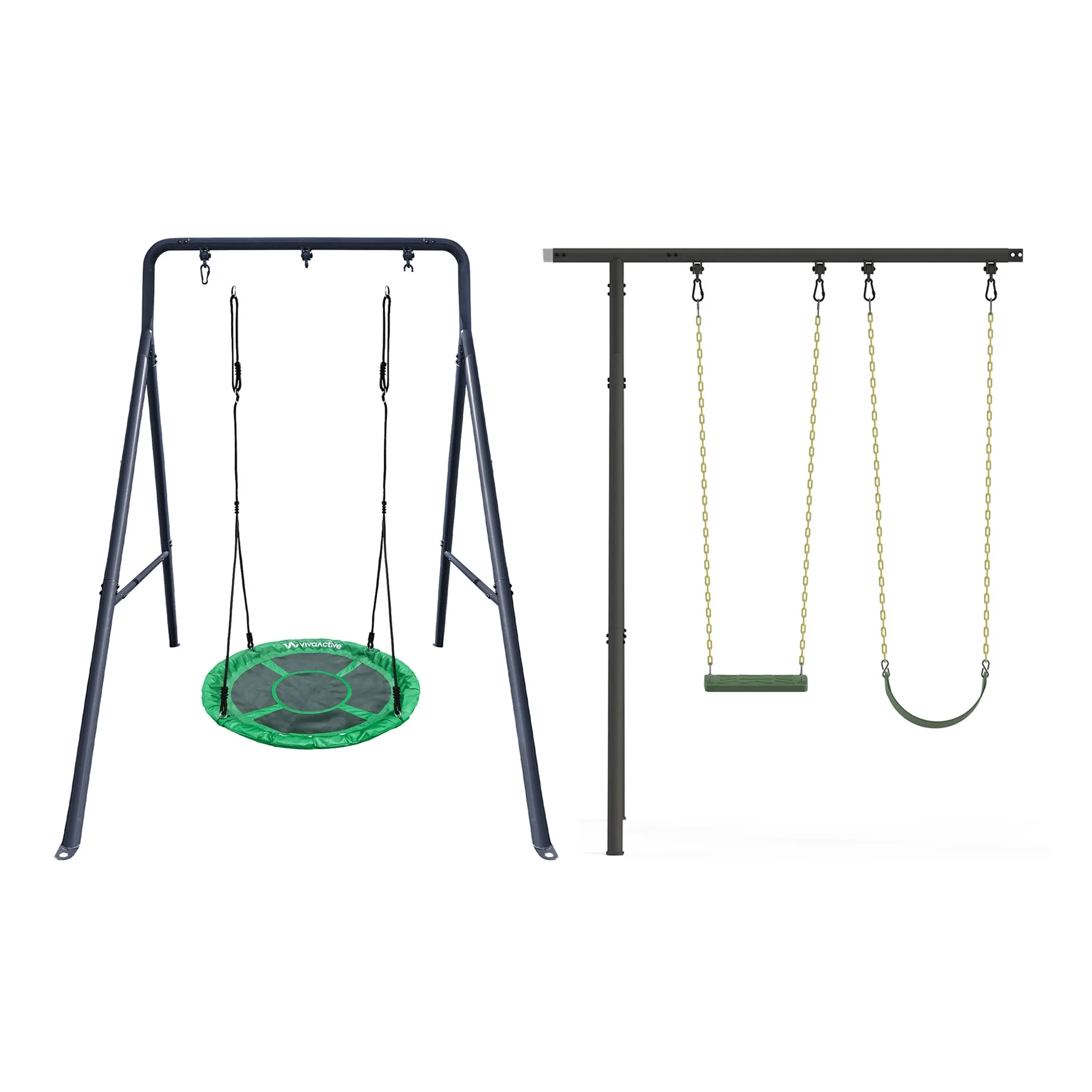 gobaplay Outdoor Frame + gobaplay Playset Extension + gobaplay Rope