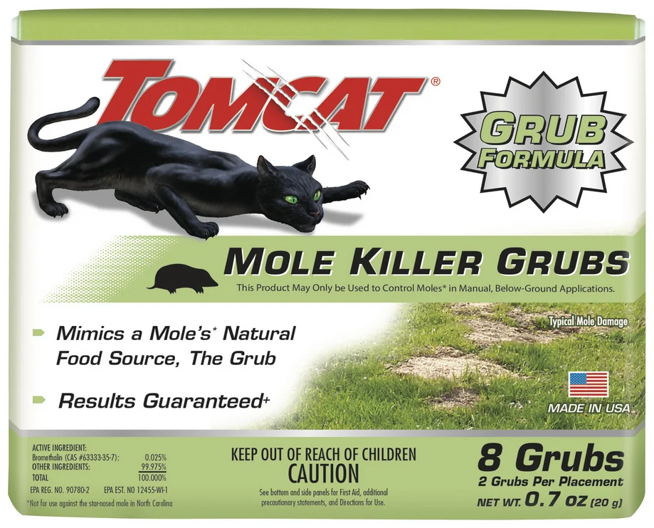 Tomcat Mole Killer Grubs
