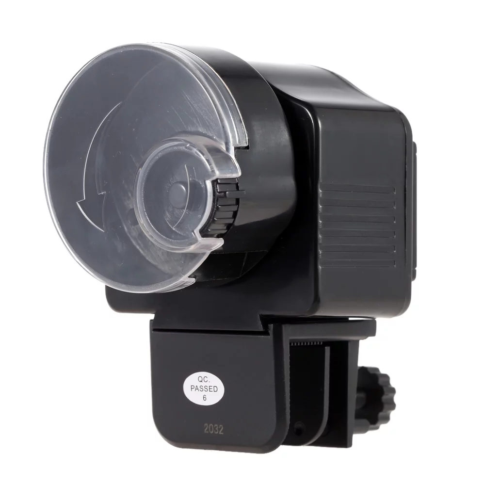 Tomshoo AquaClear Automatic Fish Feeder, Battery Operated Feeder for Aquariums, Feeder