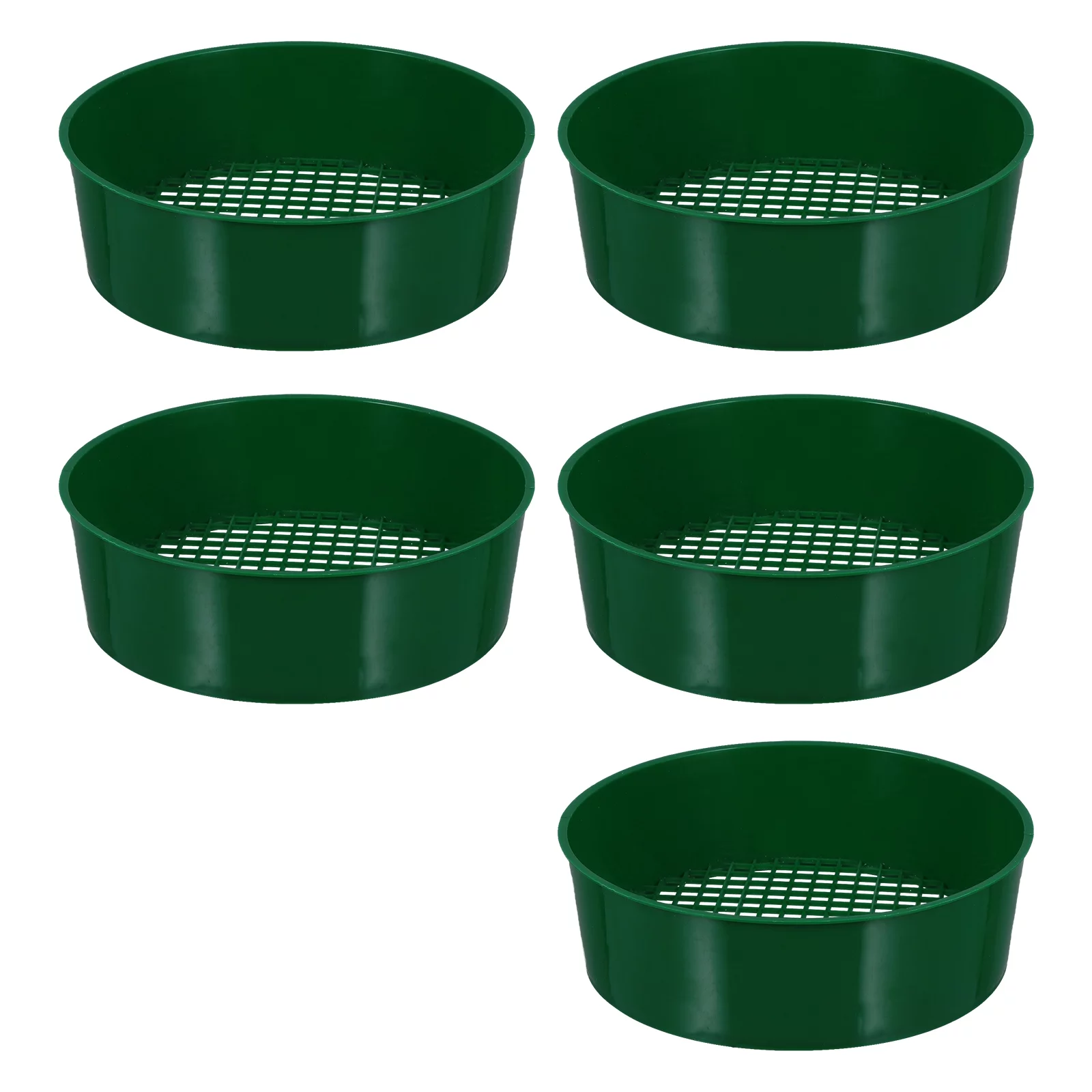 NUOLUX  Soil Beach Sifter Sieve Sand Pan Garden Screen Riddle Gardening Classifying Classifier Classifier Mesh Straine Toy