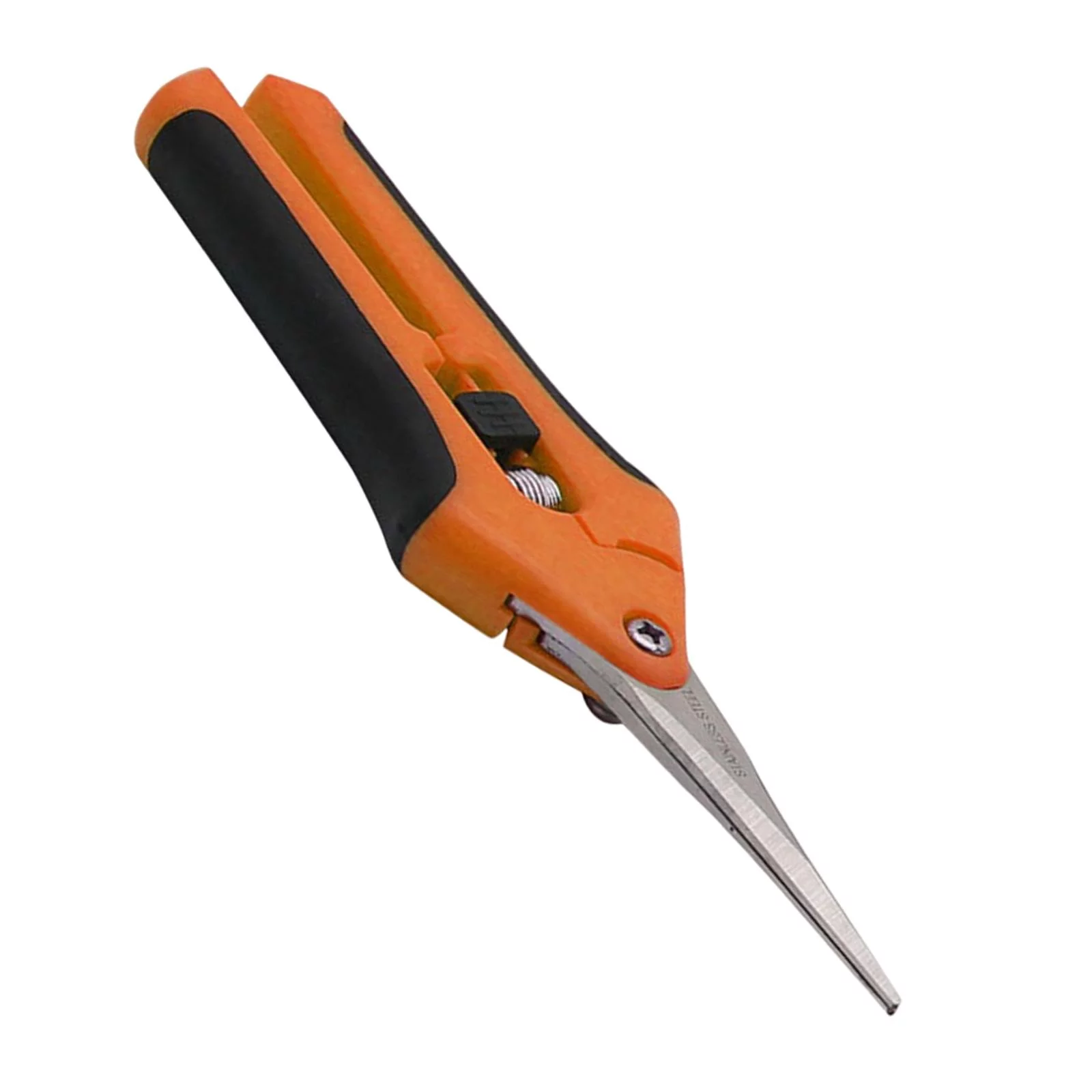 Precisi Garden Trimming s Heavy Duty Steel Pruning ol for Shrubs Roses , Orange Straight, 165x14mm
