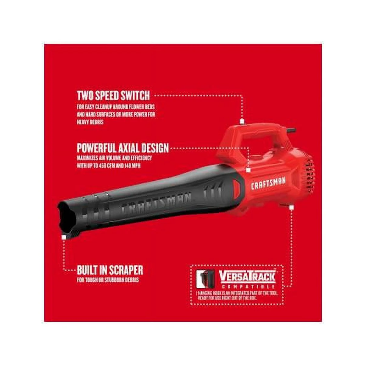 Craftsman 9 Amp Corded Axial Blower
