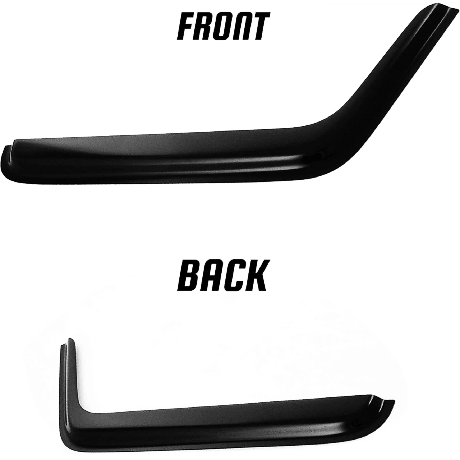 JSP Window Vent Visor For Jeep Wrangler JK 2dr 07-17 Rain Guard Deflector