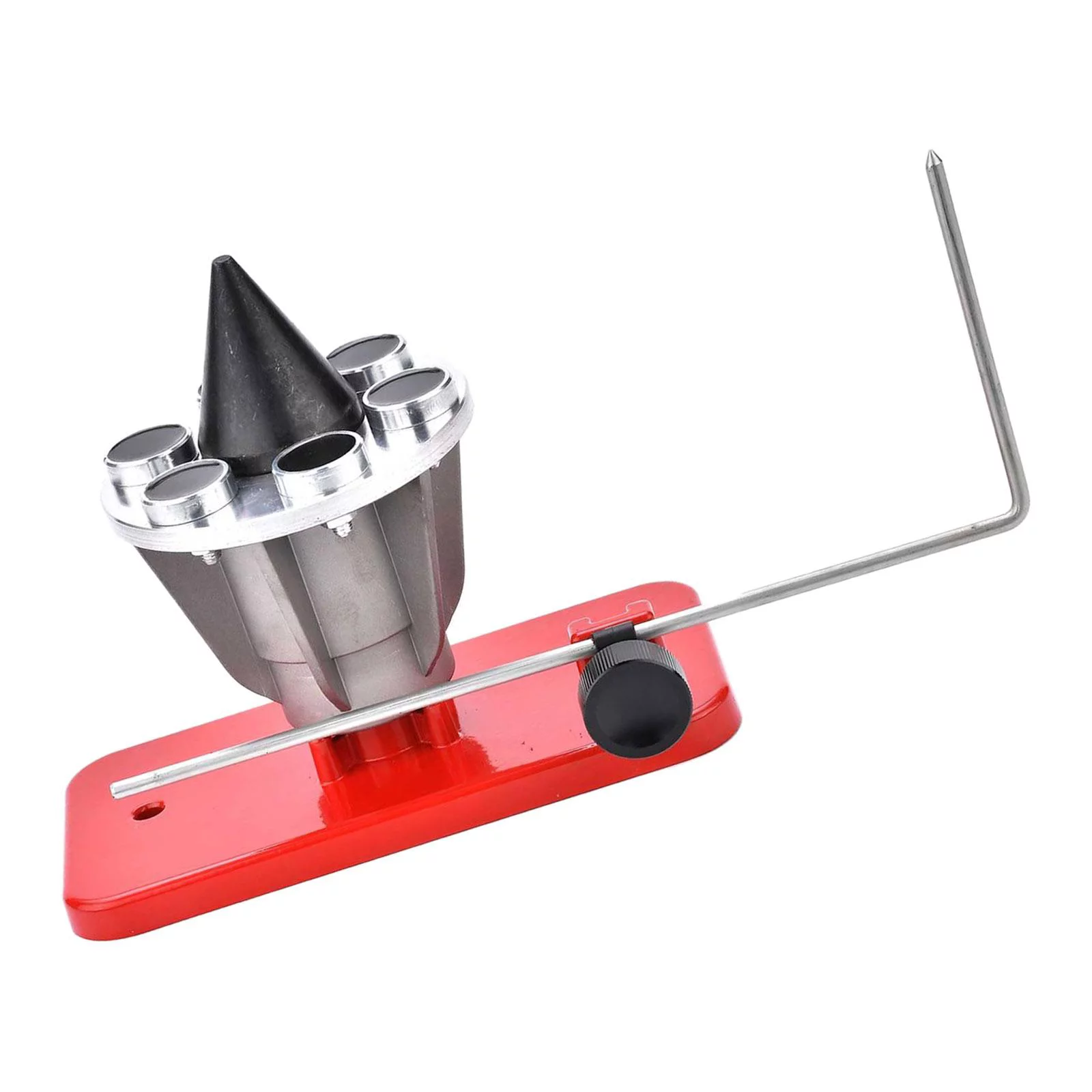 Mower Balancer,Mower Blade Balancer Wall Mount,Balancing Lawnmower Blade Smooth Cutting,Lawnmower Blade Balance Tool Precision Universal,Blade SharpenIng Universal Metal Wear Resistant,Power