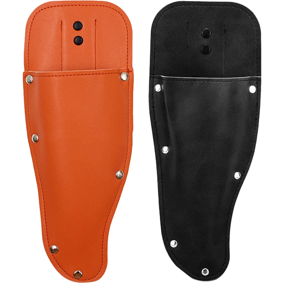 2Pcs Gardening Scissor Covers Pruner Sheath Pruning Shear Leather Scissor Holsters for Pruners