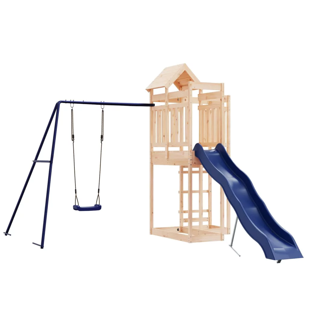 Aibecy Playset Solid Wood Pine