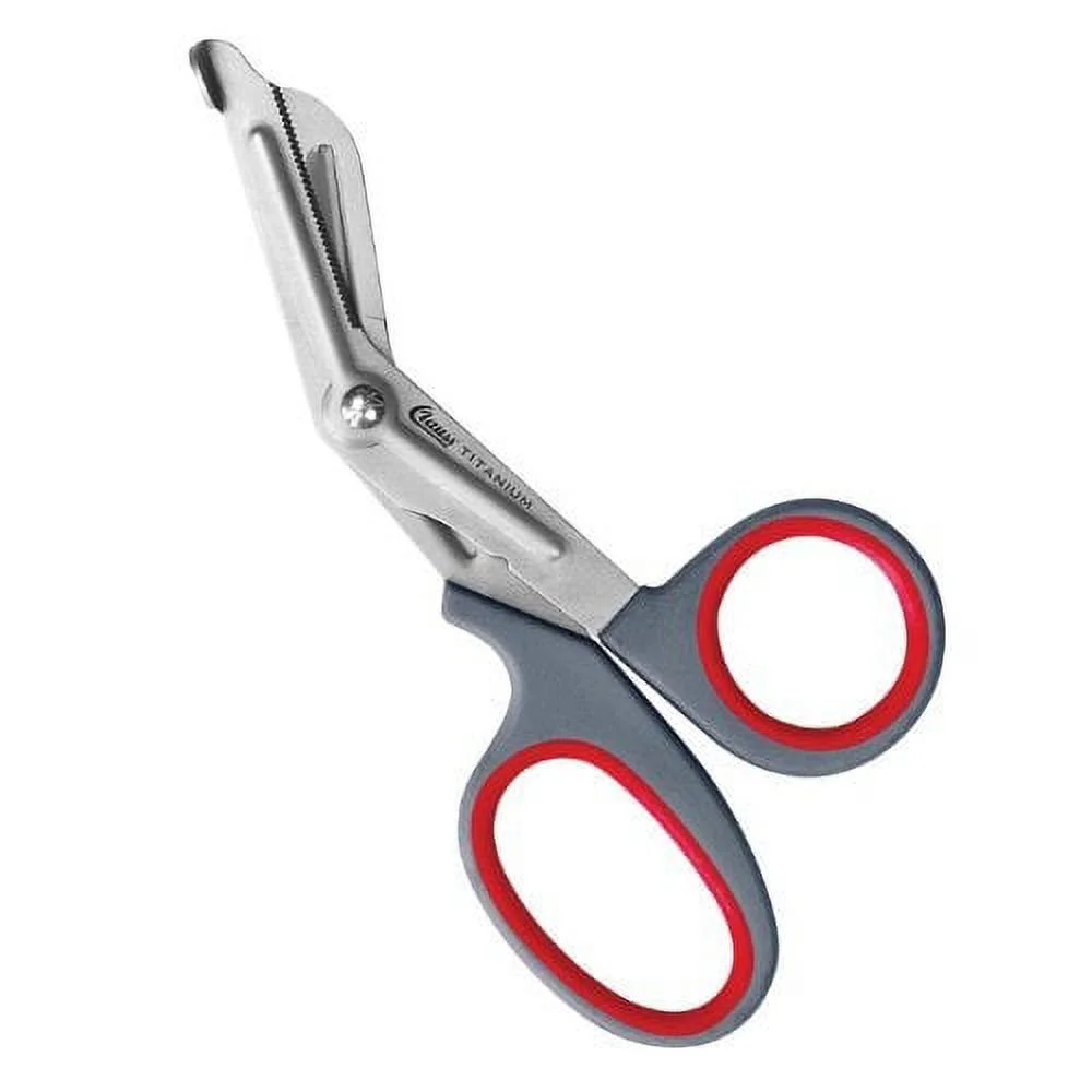 clauss titanium bonded bent snips, 7