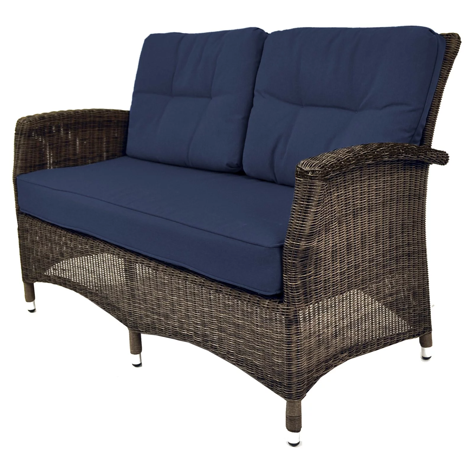KETTLER Lakena Wicker 4 Piece Patio Conversation Set