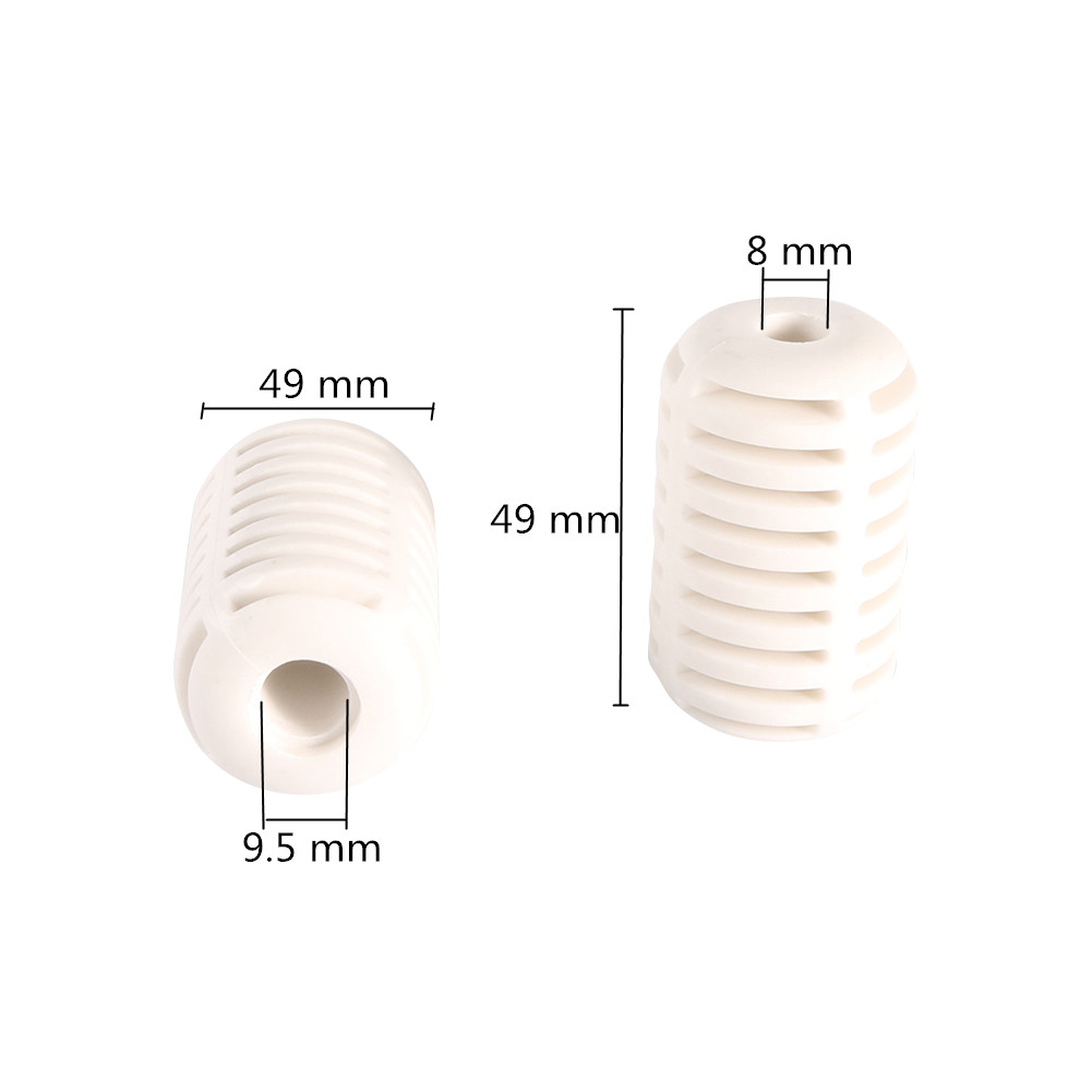 40 Pcs Plastic Weight Hammer Hanging Nozzles Sprinkler Counterweight White Heavy Hammer Garden Drip Irrigation Fittings