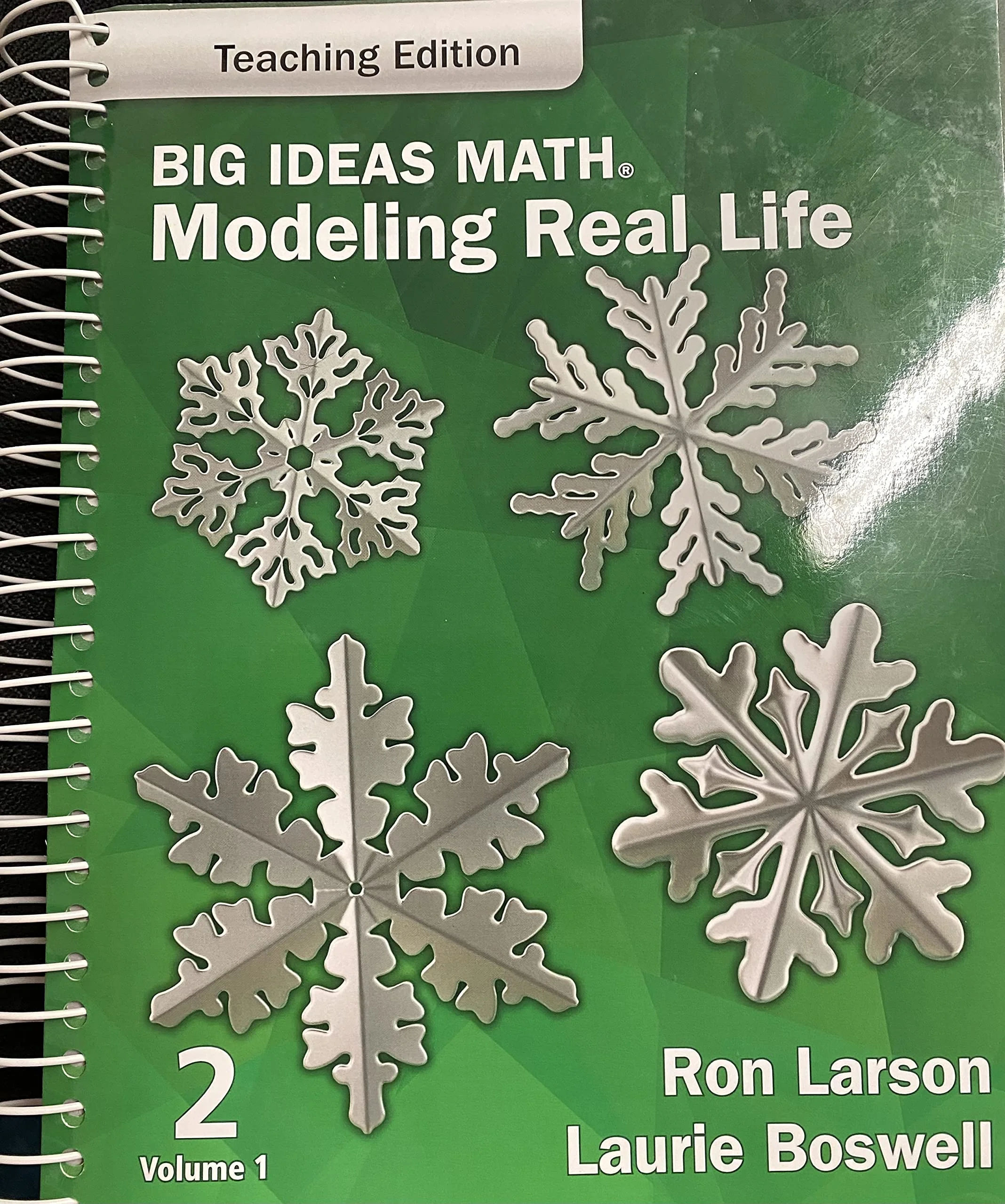 Big Ideas Math: Modeling Real Life (2022) - Grade 2 Teaching Edition Volume 1 9781647279844 1647279844 - New