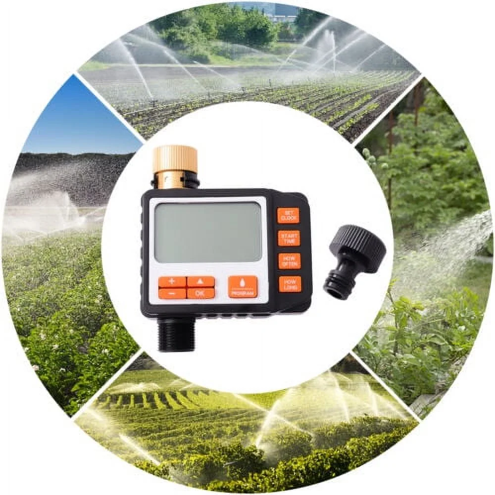 Auto Sprinkler Timer Water Hose Garden Irrigation Timer with 3 Programmable