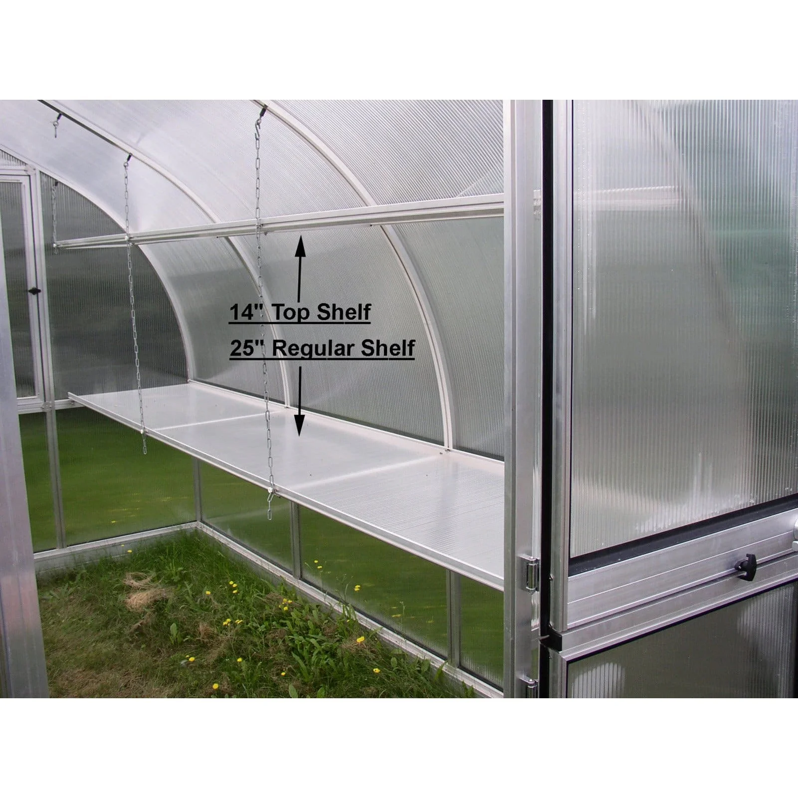 Hoklartherm RIGA IVS 7.6 x 14-Foot Greenhouse Kit