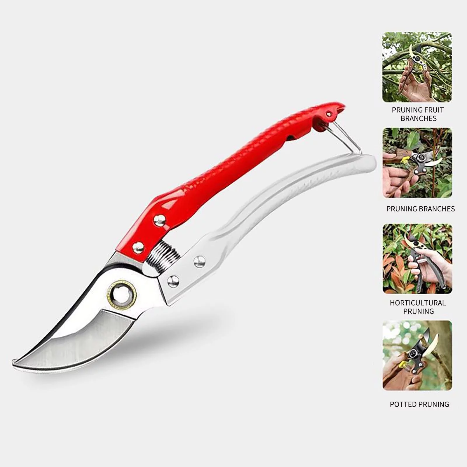 tumgatte SK5 Steel Pruning Scissors Pruning Branch Scissors Fruit Tree Pruning Branch Gardening Scissors Garden Thick Branch Scissors Flash Deals,Clearance,Summer Savings