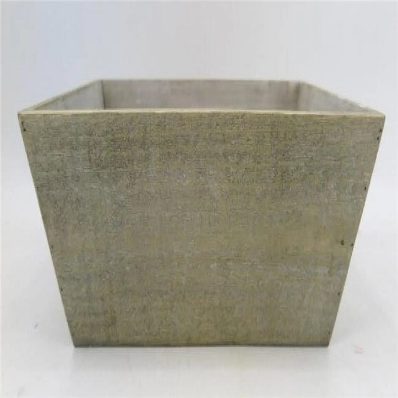 AI-2250RS-Q02 Natural Look Wooden Planter, Brown - Set of 2