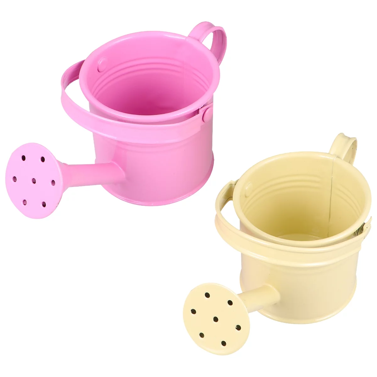 Nuolux Watering Can Water Flower Pot Plant Bucket Plants Kettle Miniature Mini Tiny Home Pots Long Waterer Gardens Steel