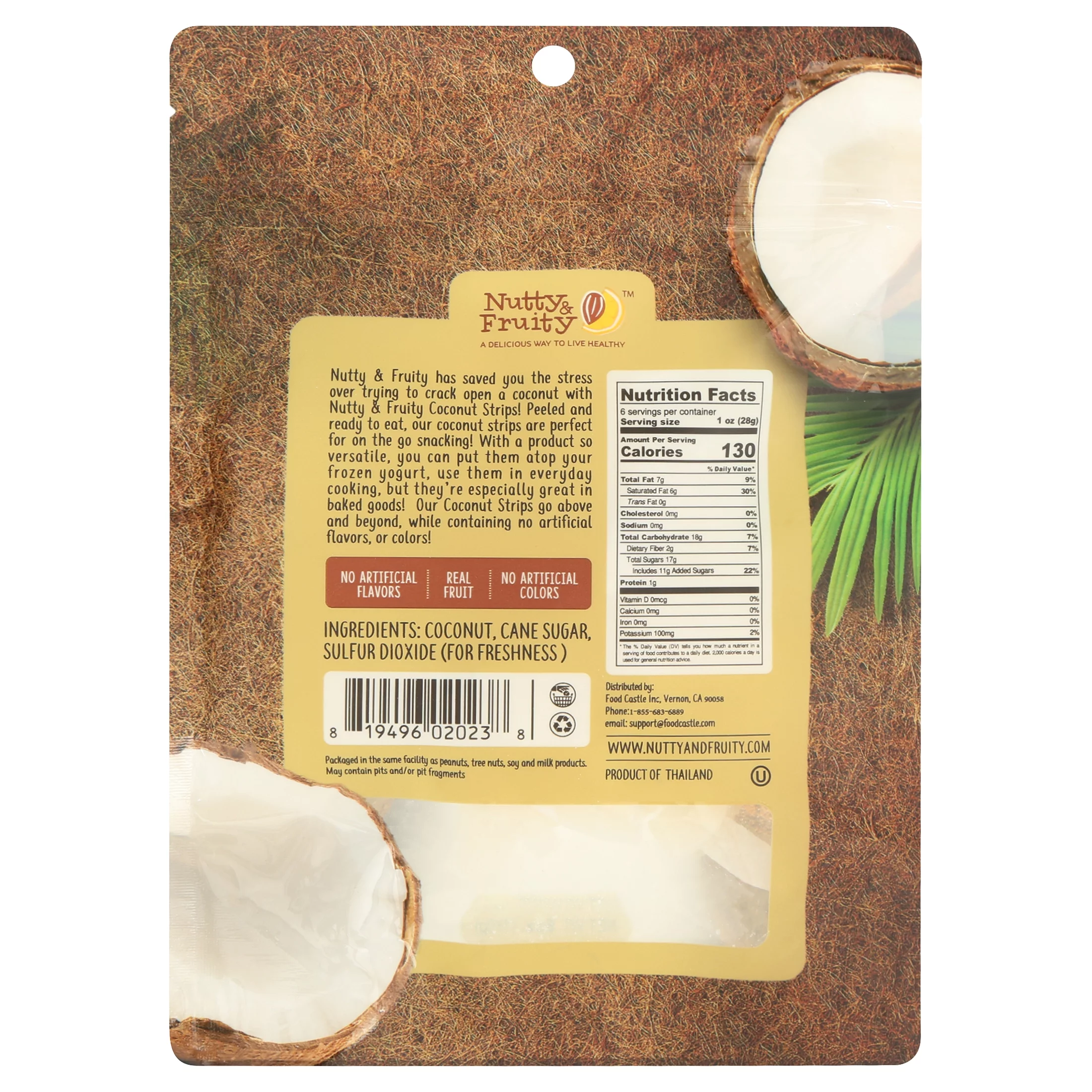 Nutty & Fruity Coconut Strips