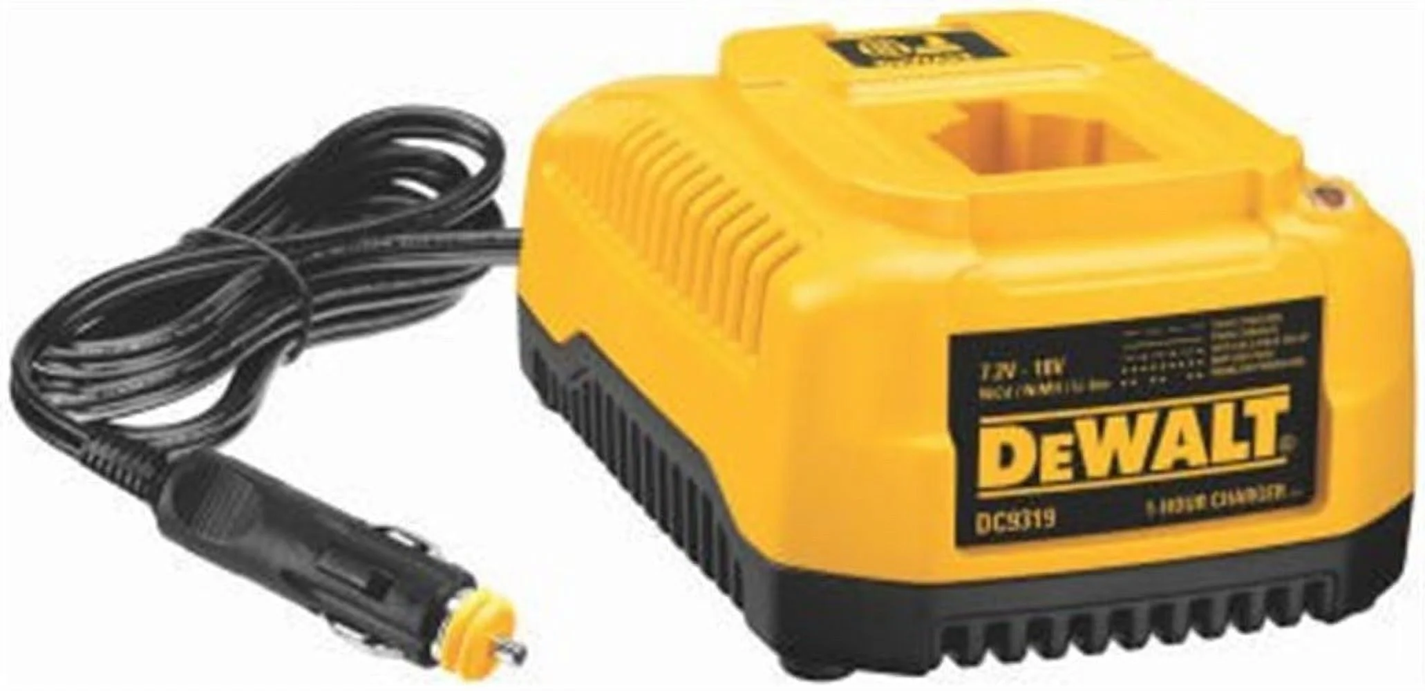 Dewalt DC9319 7.2V-18V NiCd/NiMH/Li-Ion 1 Hour Vehicle Charger