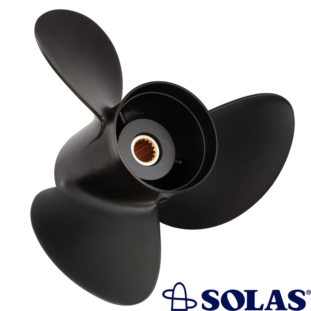 New Aluminum Propeller Compatible With Mercury Sea Pro Ct 15 Spline 75 75-300 Hp For Years 2015-2021 By 1511-155-13 31063 58130-Zy3-013A Diameter 15.5