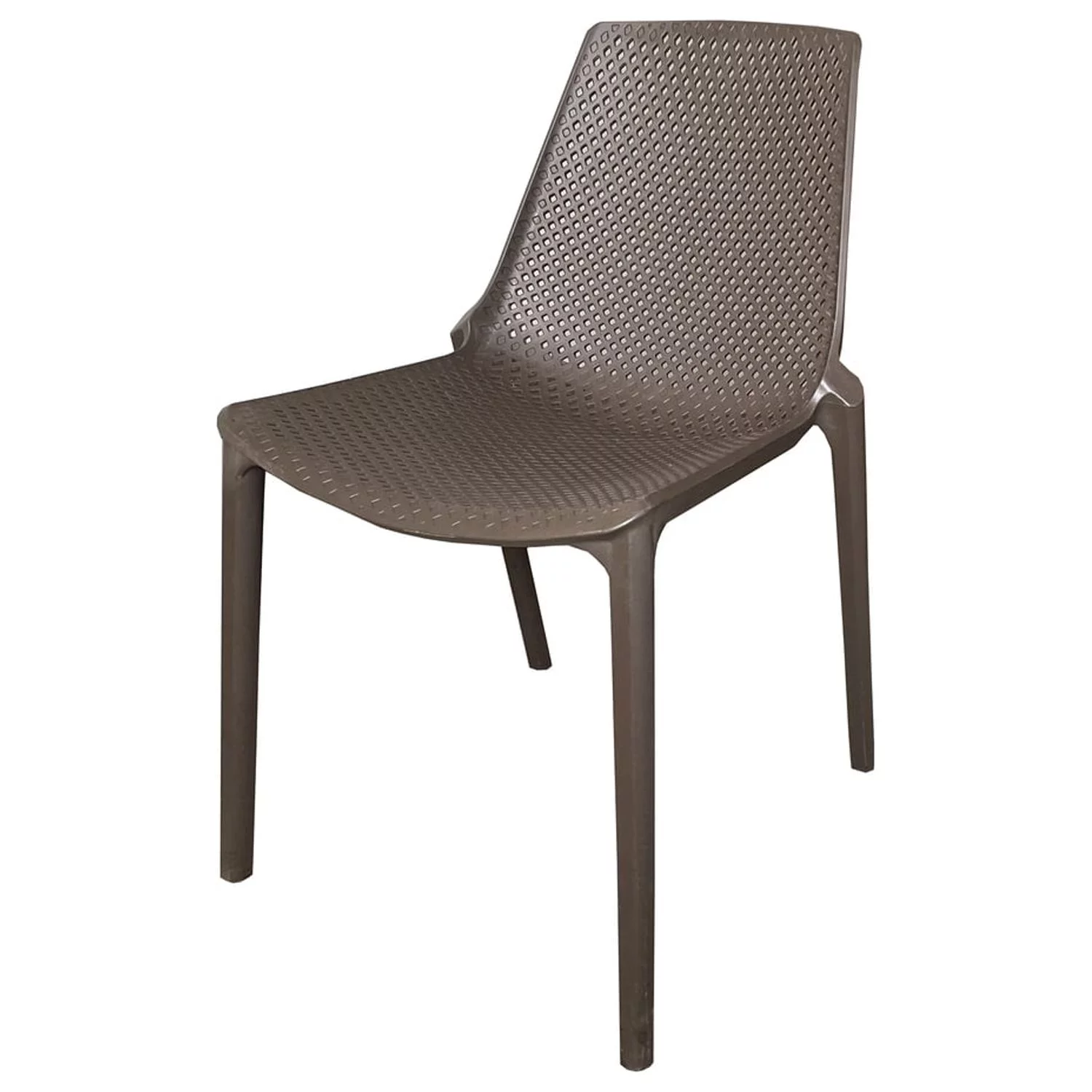 Amazonia 13 Piece Rectangular Patio Dining Set W/Brown Plastic/Resin Chairs