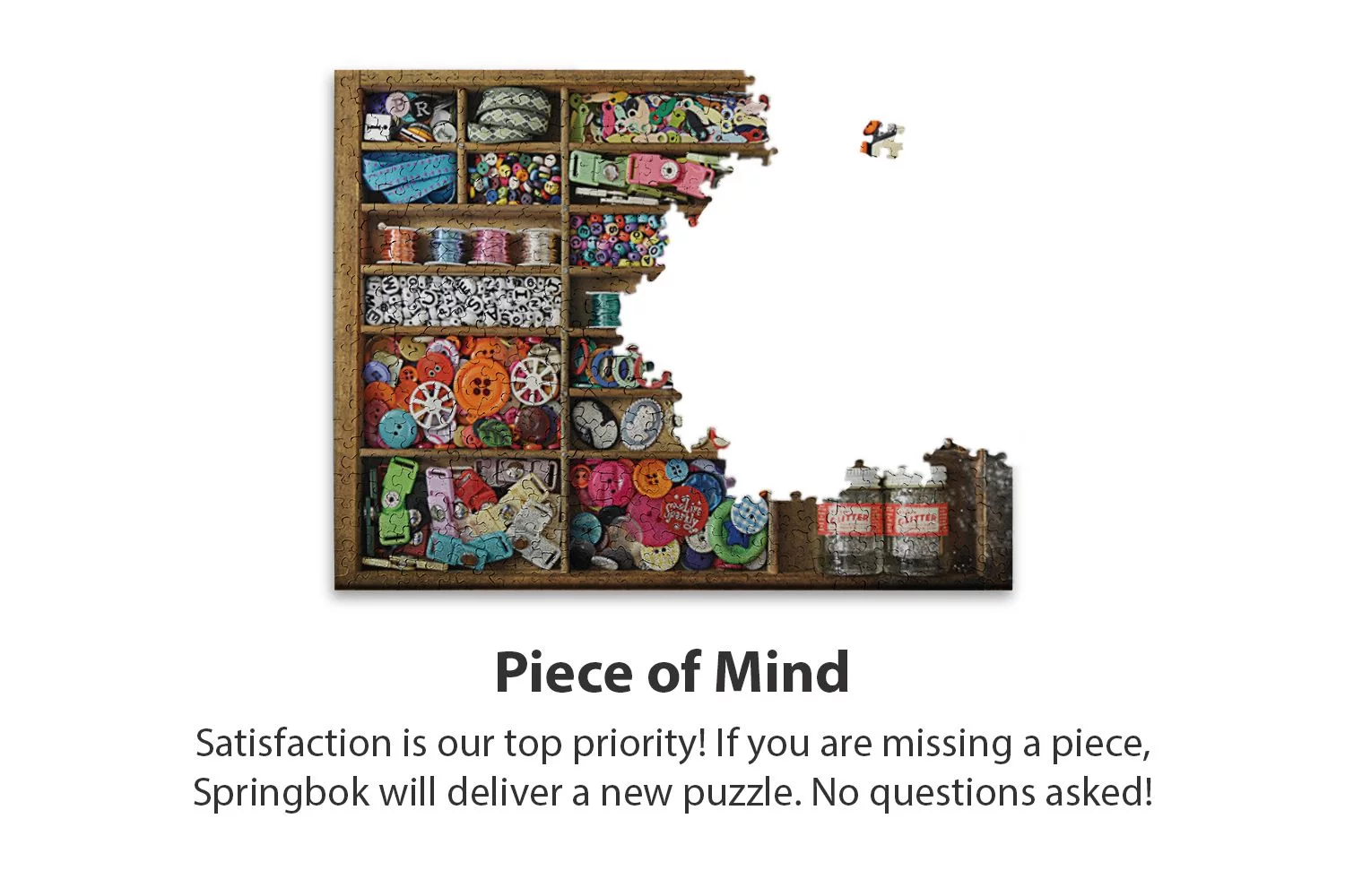 Springbok The Sewing Box 500-Piece Jigsaw Puzzle