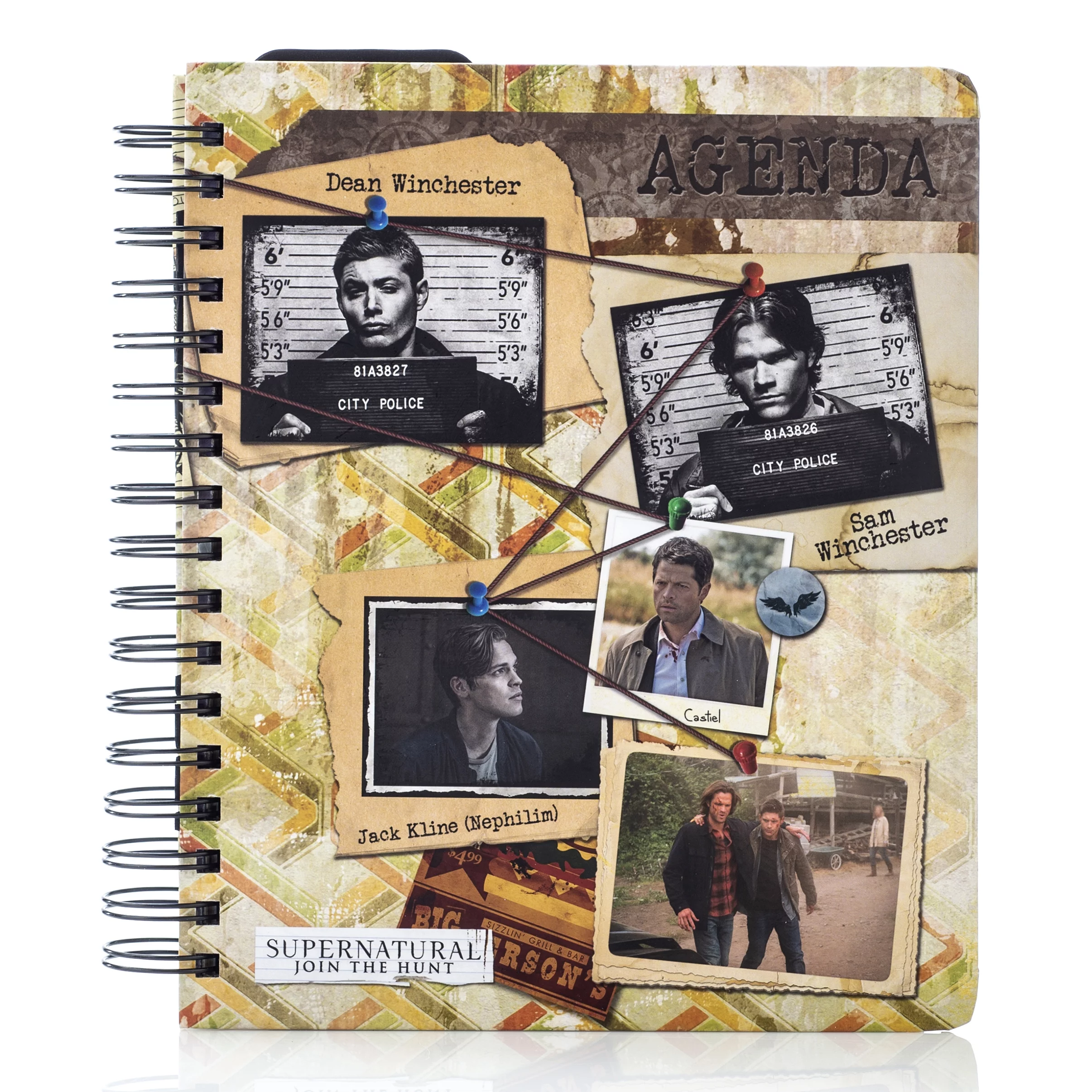 Conquest Journals Supernatural Undated Spiral Planner