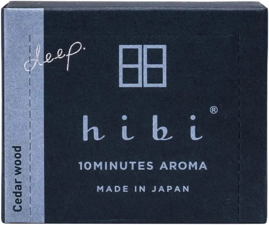 Hibi Box of 30 Incense Matches | Cedarwood