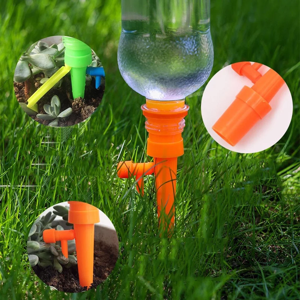 MVNSFEW Shutter Watering Can Automatic Watering Set Adjustable Irrigation System Garden Planting