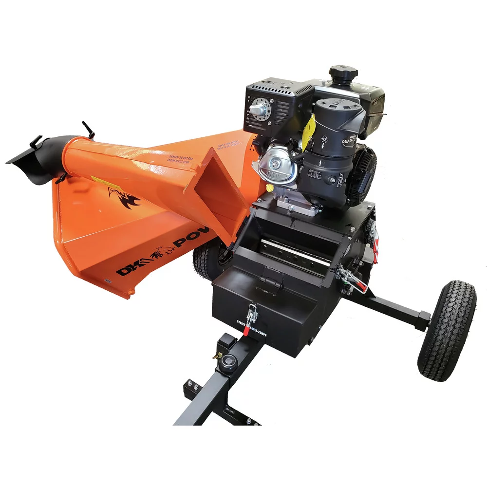 Detail K2 OPC506 6 in. 14 HP Cyclonic Chipper Shredder with KOHLER CH440 Command PRO Commercial Gas Engine