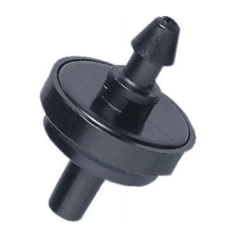 Raindrip 1 GPH, 0.25” Barb Dripper, Black (Pack of 10)