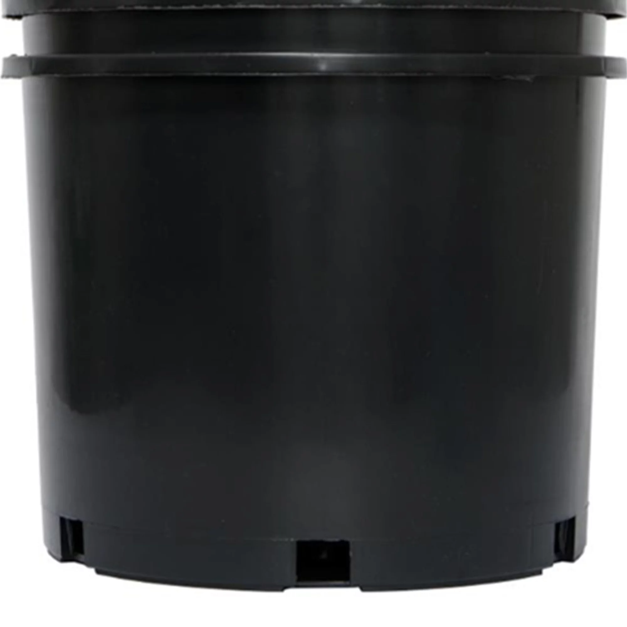 Pro Cal 7 Gallon Round Wide Rim Durable Plastic Plant Nursery Pot (20 Pack)