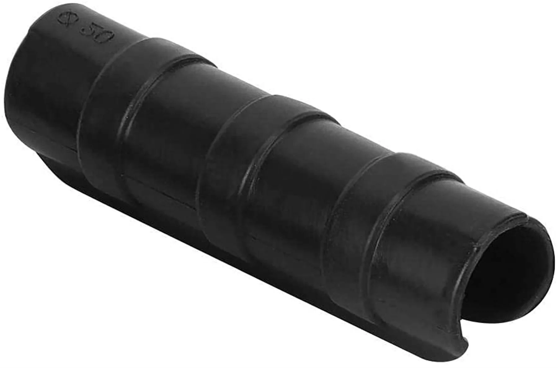 50 PCS Film Clips, Black Greenhouse Frame Pipe Tube and Film Clip Garden Fastener Sunshade Net Tools(8.5cm)