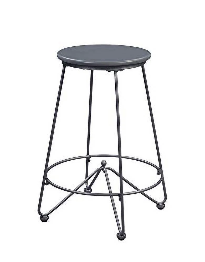 Acme Nimai 3 Piece Pack Counter Height Set in Gray