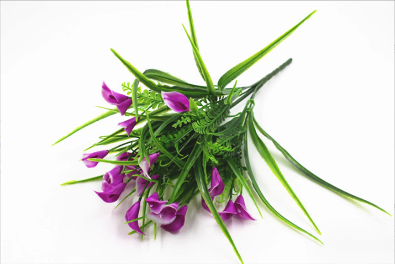 Nvzi -b 6pcs Calla Lily Flower Artificial Flowers, Fake flowers, Flores Artificiales Para, Wedding Decor