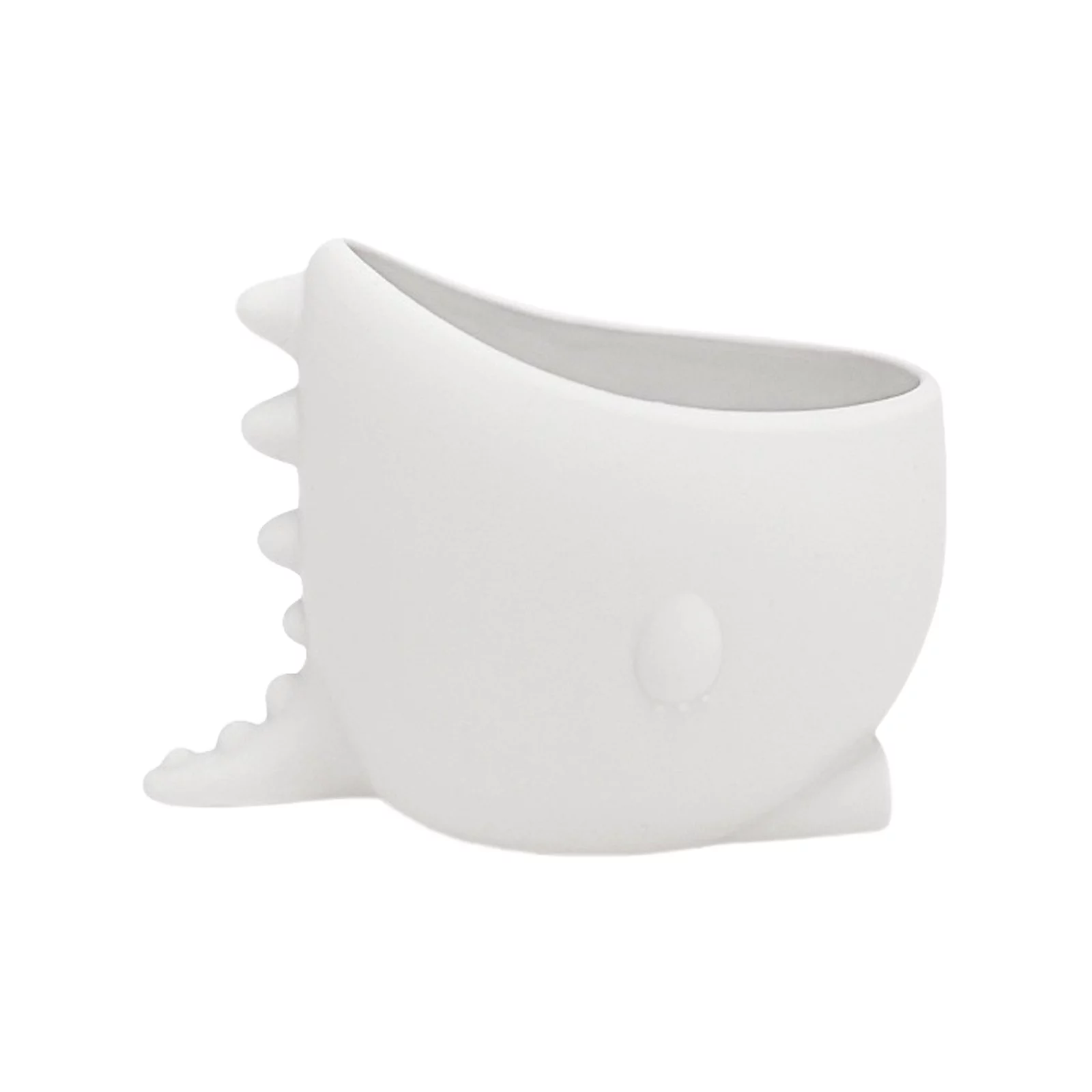 Thickening Creative Cute Dinosaur Silicone Flower Pot Office Desktop Pot Succulent Flower Pot Decoration Mini Flower Pot