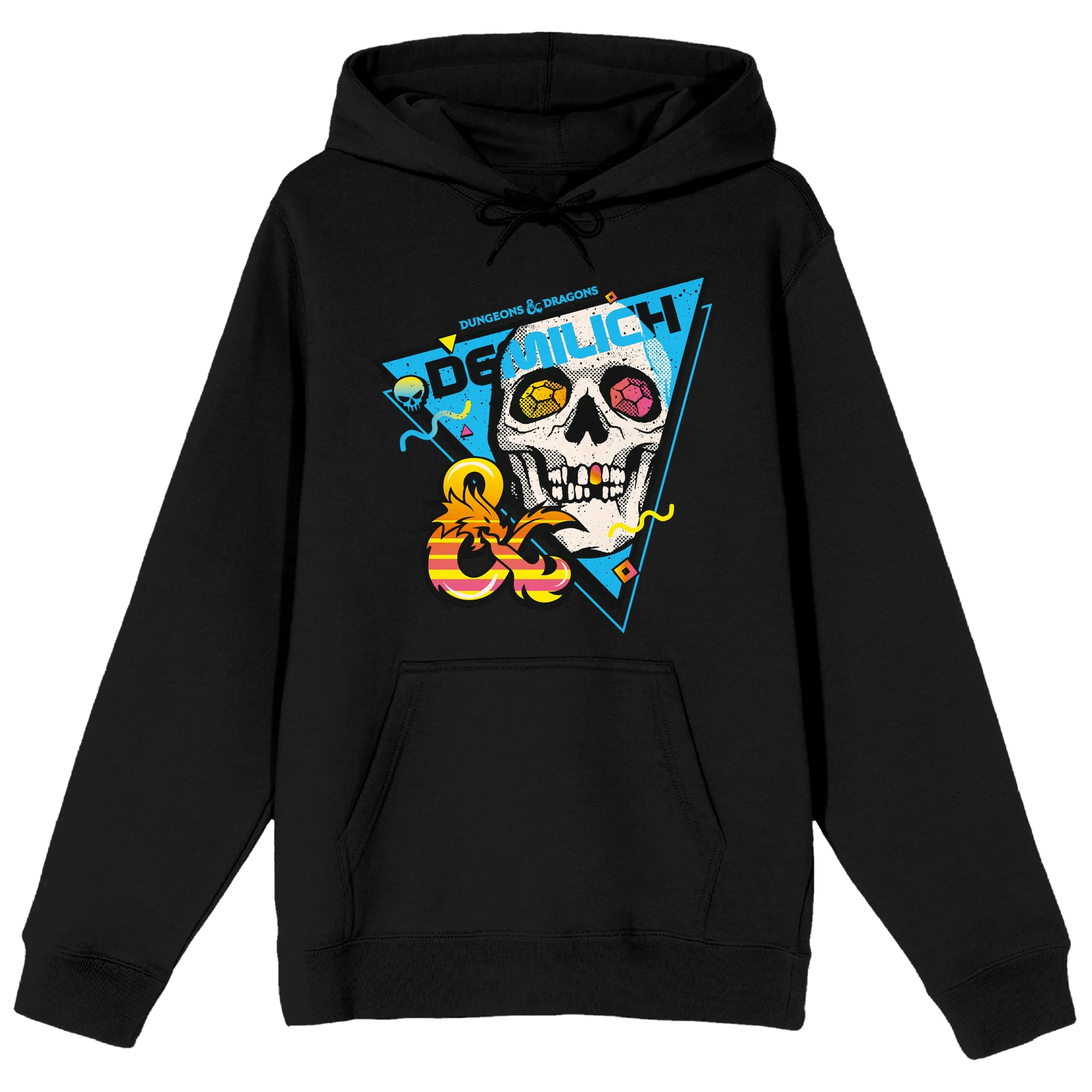 Dungeons & Dragons Demilich Monster Men's Black Sweatshirt-3XL