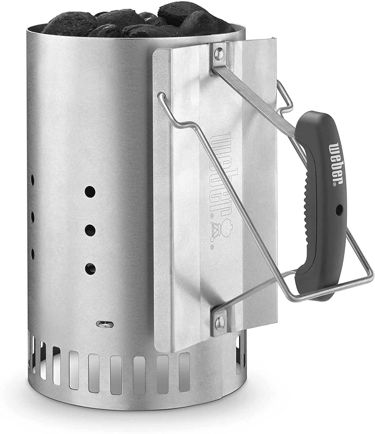 Rapidfire Chimney Starter, Standard, Silver