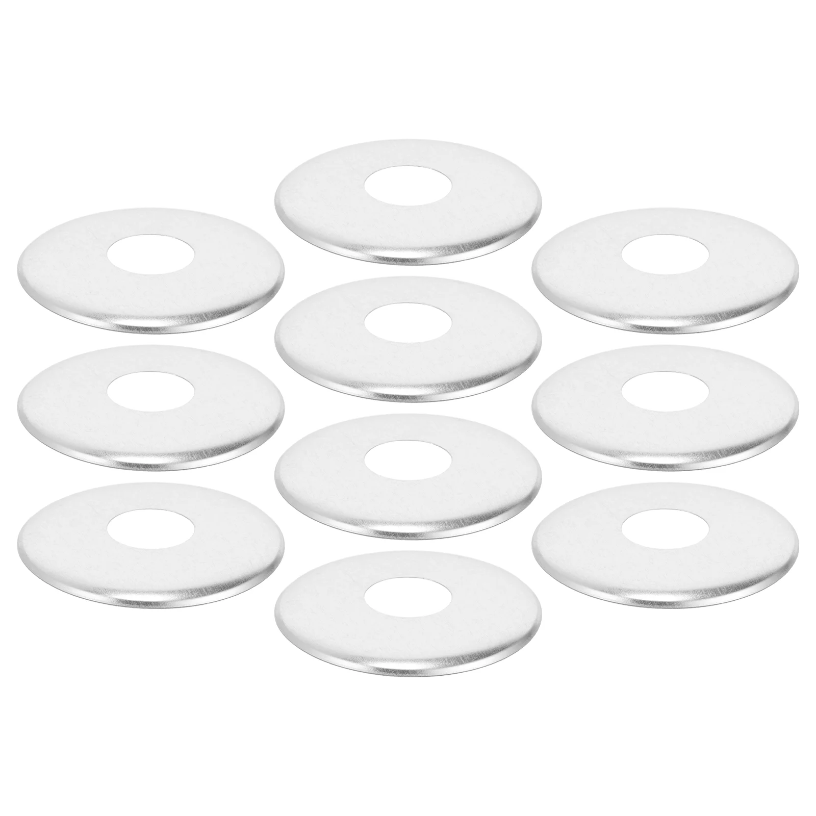 10pcs Fire Sprinkler Cover Plate 1/2 Inch Sprinkler Escutcheon Replacement Cover