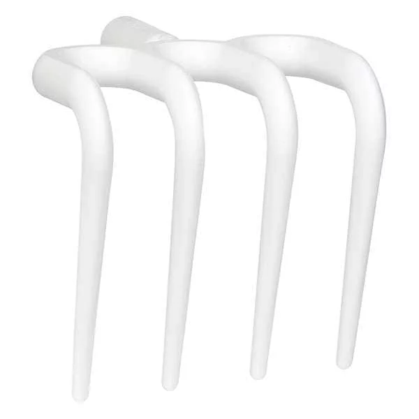 1Pack Vikan 56915 Hygienic Rake, White, Polypropylene